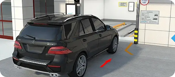 Βήμα 1 — μπείτε στην καμπίνα μεταφοράς