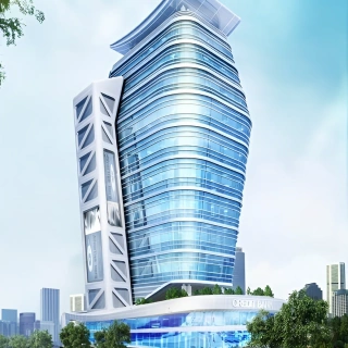 Badaro Building in Beirut, Lebanon